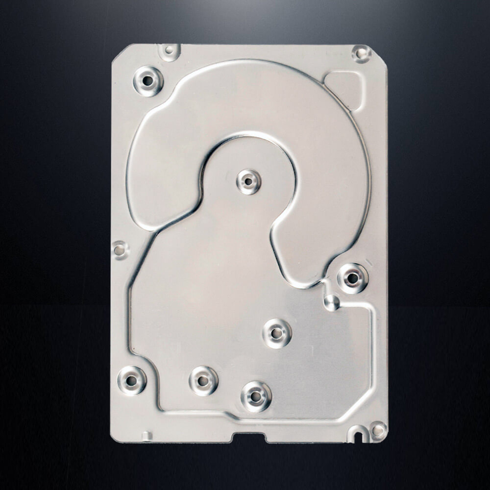 Quiet Aluminum® Lightweight NVH Dampening Alternative Disk Drive Cover